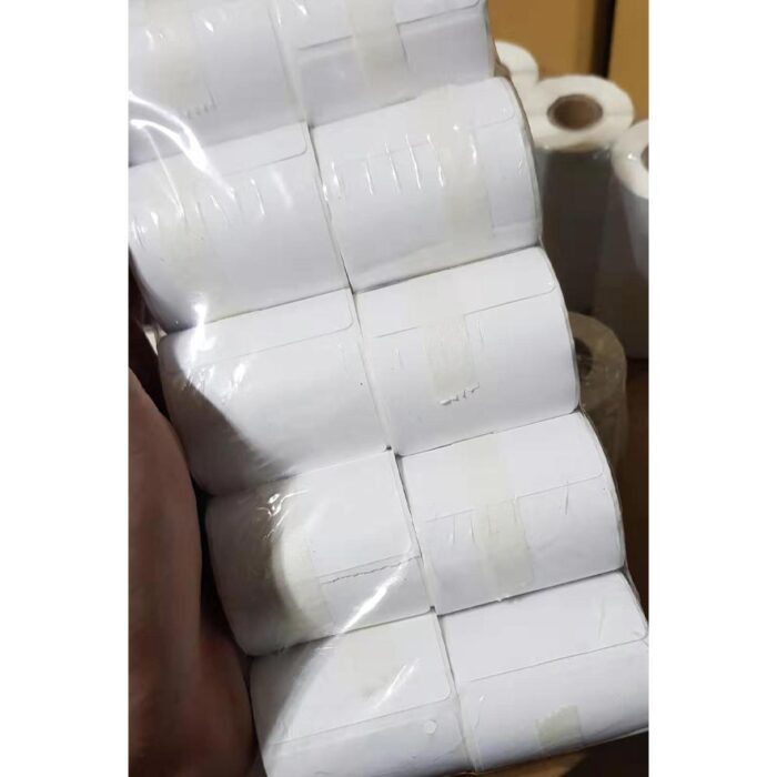 Mini Blank Direct Thermal Labels 40 x 30mm | 5 Rolls x 200pcs - Image 3