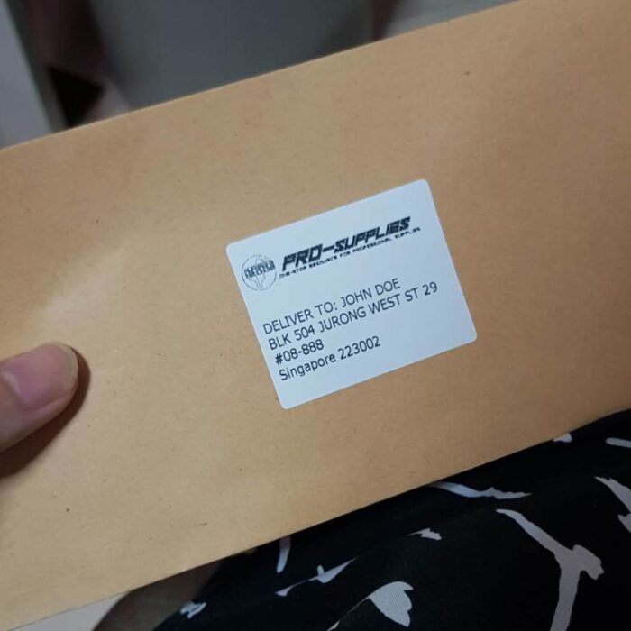 Blank Direct Thermal Labels 60mm x 40mm | 2 Rolls x 950pcs - Image 4