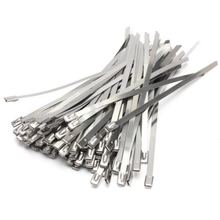 Heavy Duty Stainless Steel Metal Cable Ties (30cm)(100pcs)