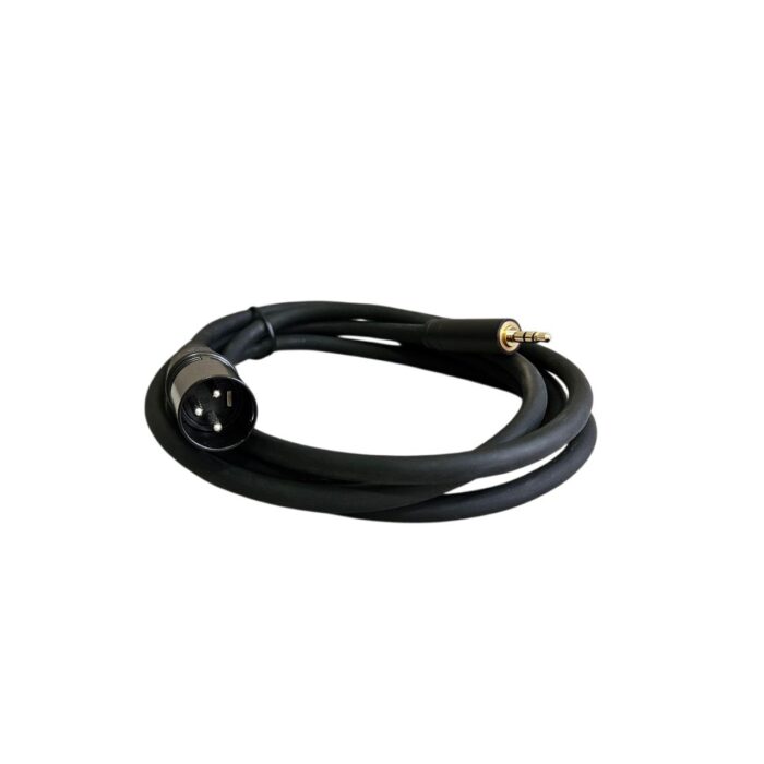 XLR to 3.5mm Cable | 2m Male to Male Audio Cable
